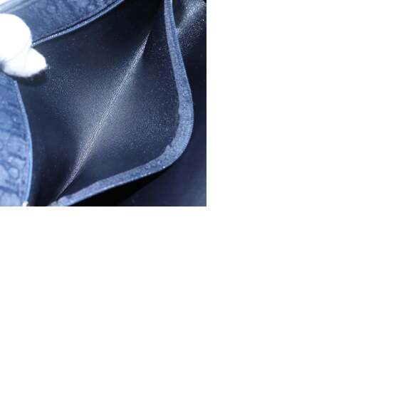 DIOR Trotter Canvas Chain Shoulder Bag Navy - Picture 12 of 12